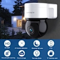 Miniatyrbild 2 av 6: 5MP Säkerhet Skydd PTZ IP Kamera WIFI-Intelligent AI personal Spårning-Utomhus Hem Nätverk Video Full Färg övervakning