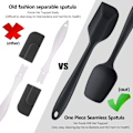 Miniatyrbild 6 av 7: 6 bitar Silicon Spatula Set Mat Grad Non Stick Värmebeständig Spatulas Turner