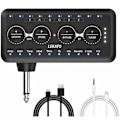 Miniatyrbild 7 av 7: Professionell gitarr kontakt förstärkare pa-1 hörlurar mini förstärkare högtalare kombo förstärkare akustisk elektrisk bas ljud