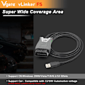 Miniatyrbillede 4 af 7: ELM327 vLinker FS USB OBD2 Scanner Bil Auto  Diagnostic Værktøj Automotive Scannere