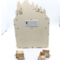 Miniatyrbilde 2 av 5: Jul advent kalender lys med fyllbar tre skuffer koffert overraskelse gave