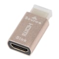 Pikkukuva 1 / 4: HDMI Lukitus Näyttö Signaali Pidin KVM HDMI2.0 Virtuaali sovitin EDID DDC Dummy Plug