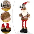 Miniatyrbild 5 av 8: Jul docka prydnader god jul dekorationer till hem bord inredning
