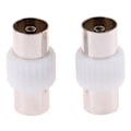 Miniatyrbilde 4 av 6: 4 stk Hunn Til Hunn TV Plug Jack plugger Adapter Konnektor