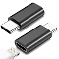 Pikkukuva 1 / 7: 3 kpl Lightning naaras USB C uros laturi sovitin