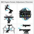 Miniatyrbild 6 av 8: 7 tum Bärbar Touch Skärm Med USB AUX Android Auto Bil Radio Multimedia Video spelare
