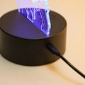 Miniatyrbilde 5 av 10: Tegneserie  Stitch Figurine 3D LED Lys Barn LED Natt Lys USB LED Bord Lampe