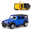 Pikkukuva 11 / 11: JEEPS Wrangler metalliseos auto malli simulaatio maasto lelu ajoneuvo koriste koristeet veto takaisin lelut auto