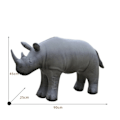 Miniatyrbillede 6 af 8: Stor Simulering Giraf Zebra Jungle Dyr oppustelig ballon