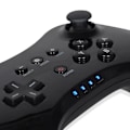 Miniatyrbillede 3 af 5: Trådløs Classic Pro Controller Joystick Gamepad til Nintend wii U Pro med USB kabel Trådløs Controller