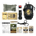 Miniatyrbild 1 av 5: Rescue EDC Pouch First Aid Kit Tactical Military Survival Trauma Kit Molle Utility Verktyg Pouches För camping vandring