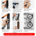 Miniatyrbillede 5 af 7: Cykel Væg Mount Stativ Vej MTB Cykel Væg Krog Holder Stativ Lodret MTB Opbevaring Bøjle Cykling Display Stativ
