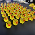 Miniatyrbilde 2 av 8: 50 stykker Mini Gul Ender Luminous And Ornament Miniatyr Figurer Tiny Duck