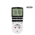 Miniatyrbillede 2 af 6: Digital Timer Switch Elektronisk 12/24 Time Programmerbar Timing Socket