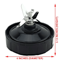 Miniatyrbilde 2 av 6: Blender Erstatning Deler For Ninja 24Oz Cup 7 finner Extractor Blade For Nutri Ninja Auto IQ BN801