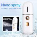 Miniatyrbillede 3 af 7: Nano ansigtssprøjte USB fugter genopladelig ansigtsdamper