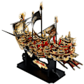 Pikkukuva 4 / 4: 3D Metalli Pulma TUULI BREAKER Sky Ship Mall  Kits DIY Jigsaw Lelu