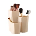 Miniatyrbillede 1 af 8: Desktop Arrangør Omklædning Bord Badeværelse Opbevaring Øjenbryn Blyant Makeup Arrangør Holder