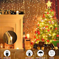 Miniatyrbillede 3 af 8: 3M LED Gardin String Lys Fe Dekoration USB Ferie Garland Lampe 8 Mode