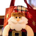 Miniatyrbilde 5 av 7: 10 stykker jule tote gave poser  jule aften eple poser godteri poser  jule gaver
