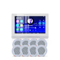 Miniatyrbild 1 av 9: Smart Home Theater Ljud Förstärkare WiFi Bluetooth In-wall Android Musik Panel Stereo Mini Tak Högtalare Set Hotell Bostäder