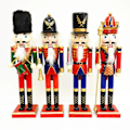 Miniatyrbild 7 av 7: 30 cm Unik Kreativ Valnöt Soldat Puppet Figurin Dekoration Gåva