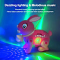 Pikkukuva 5 / 8: Sarjakuva Elektroninen Kävely Kani Lelu Musiikki Ihana Luminoiva  Traction köysi lelut
