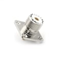 Miniatyrbilde 4 av 4: 10X Hunn SO-239 Jack Square Shape Lodding Cup Coax Connector