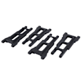 Miniatyrbilde 1 av 6: 4 stk Foran Og Bak Fjæring Arm For Traxxas Slash 4X4 VXL Remo Hobby 9EMO Huanqi 727 1/10 RC Bil Reserve deler