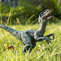 Miniatyrbild 4 av 7: Jurassic World Simulation Dinosaur Toy Solid Velociraptor & Dilophosaurus Boy Toys