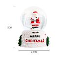 Miniatyrbilde 3 av 8: Krystall Kule Natt Lys Krystall Kule Lampe Jule Snø Globe Ornament Natt Lys Krystal Lys