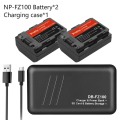 Miniatyrbillede 9 af 9: Batteri og batteri oplader etui strøm bank
