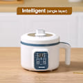 Miniatyrbilde 7 av 7: Elektrisk Riskoker Enkelt Dobbeltlag 220V Multi komfyr Non-Stick Smart Mekanisk MultiCooker