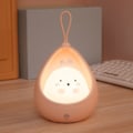 Miniatyrbillede 7 af 7: Nat lys med sensor kontrol sødt dyr menneske induktion lampe