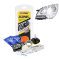 Miniatyrbillede 2 af 6: Bil Forlygte Restaurering Kit Brightener Pandelampe Ridde Reparation Væske Paste Lys Lens Polermaskine