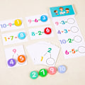 Miniatyrbillede 1 af 7: Børn's matematik tidlig uddannelse undervisningshjælpemidler tal kognition matching