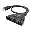 Miniatyrbillede 1 af 6: Mini 3 Port 1.4b 4K Switcher Splitter 1080P 3 in 1 out Port Hub