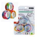 Miniatyrbillede 4 af 6: Magnetiske ringe Antistress fidget legetøj magisk ringværktøj armbånd magnetiske ringe finger spinner ringværktøj