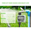 Miniatyrbild 5 av 7: Automatisk vatten timer trädgård digital bevattning maskin intelligent sprinkler används utomhus för spara vatten&Time