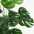 Miniatyrbillede 3 af 7: Højkvalitets simulering af falske blomster 18 gaffel skildpadde ryg blad kreativ simulering plante
