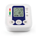 Miniatyrbilde 6 av 6: Arm Blod Trykk Monitor Trykk Sensor Monitor BP Utstyr Automatisk Tonometer Digital Tensiometer LED Display