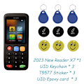 Miniatyrbild 8 av 11: Smart Card Reader RFID Key Clone Copier IC ID Token Copy Duplicator 125Khz Badge Writer