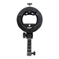 Miniatyrbild 3 av 8: Handhållen Grip Bowens S Mount Holder for Speedlite Flash Snoot Softbox