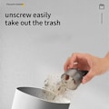 Miniatyrbilde 4 av 6: Trådløs Air Duster Bærbar Skrivebord Støvsuger Håndholdt Støv Opsamler Oppladbar For PC Bærbar Bil Clean tastatur