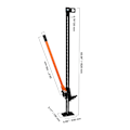 Pikkukuva 7 / 7: Nostin Farm Jack 48"/60" Utility Farm Jack 7000 lbs Kapasiteetti