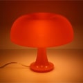 Miniatyrbillede 6 af 8: Dansk Svamp Bord Lampe Ornament Lys