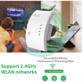 Miniatyrbilde 5 av 7: Wifi Rekkevidde Repeater Wi-Fi Forsterker Hjem Nettverk Extender Wi-Fi AP Modus Extender