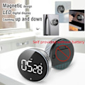 Miniatyrbilde 7 av 7: Magnetisk Kjøkken Timer Digital LED Display LED Teller stoppeklokke Påminnelse