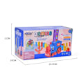 Miniatyrbilde 6 av 9: Automatisk Legging Domino Tog Elektrisk Bil Klosser Klosser Kreativt Spill Intelligence Educational DIY Leetøy