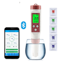 Miniatyrbild 2 av 4: Ny TDS PH Meter PH/TDS/EC/Temperature Meter Digital Water Quality Monitor Tester